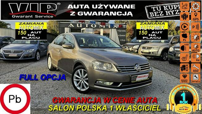 Volkswagen Passat SALON 1 WŁ !Automat *Benzyna *FULL wyposaż. / Gwarancja * Zamiana