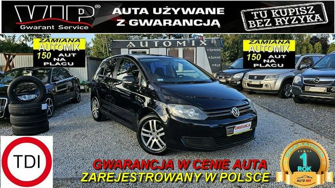 Volkswagen Golf Plus 3 SZT.1.9 TDI 105KM Nowe sprzęgło, opony,GWARANCJA! Mozliwa zamiana !