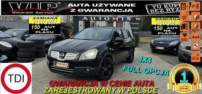 Nissan Qashqai -SPRZEDANY- 2,0 dCi.4X4, FULL !Panorama ,Zarejestrowany, GWARANCJA