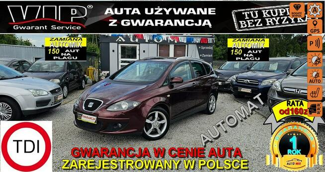 Seat Altea XL 1,9 TDI*AUTOMAT*Super *klima*dvd*MożliwaZamiana*Gwarancja -AUTOMI-X.PL