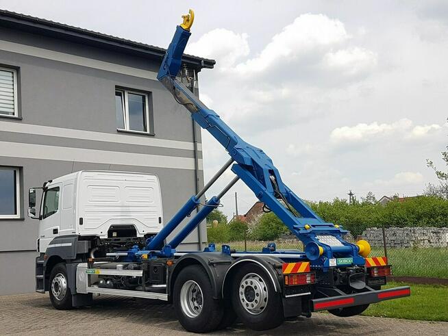 Mercedes AXOR ACTROS 2540 HAKOWIEC 3 OSIE 6x2 KLIMA HAKOWIEC SKIBICKI HKS-20 POD KONTENERY