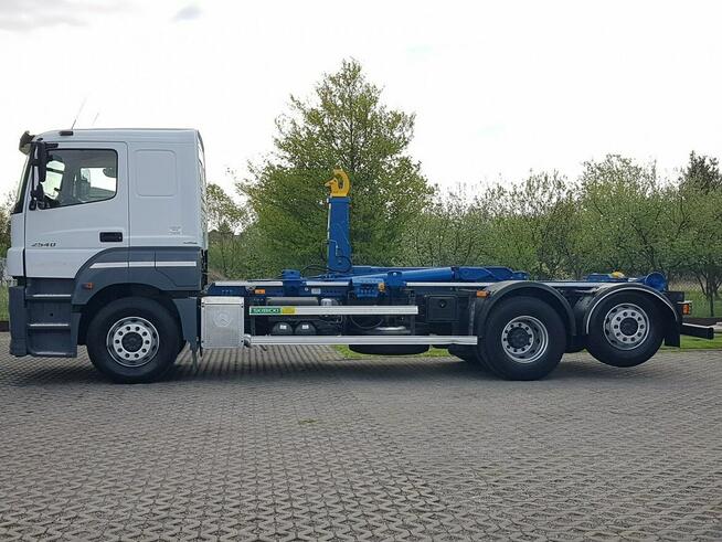 Mercedes AXOR ACTROS 2540 HAKOWIEC 3 OSIE 6x2 KLIMA HAKOWIEC SKIBICKI HKS-20 POD KONTENERY