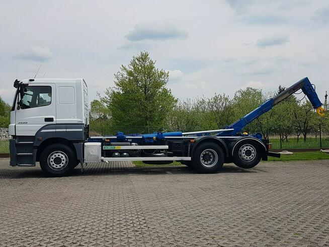 Mercedes AXOR ACTROS 2540 HAKOWIEC 3 OSIE 6x2 KLIMA HAKOWIEC SKIBICKI HKS-20 POD KONTENERY