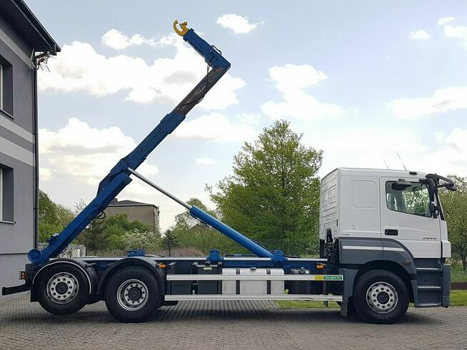 Mercedes AXOR ACTROS 2540 HAKOWIEC 3 OSIE 6x2 KLIMA HAKOWIEC SKIBICKI HKS-20 POD KONTENERY