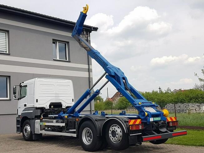 Mercedes AXOR ACTROS 2540 HAKOWIEC 3 OSIE 6x2 KLIMA HAKOWIEC SKIBICKI HKS-20 POD KONTENERY