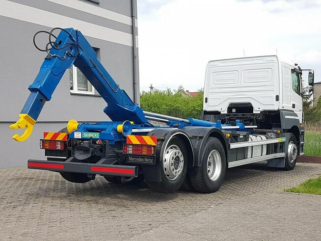 Mercedes AXOR ACTROS 2540 HAKOWIEC 3 OSIE 6x2 KLIMA HAKOWIEC SKIBICKI HKS-20 POD KONTENERY