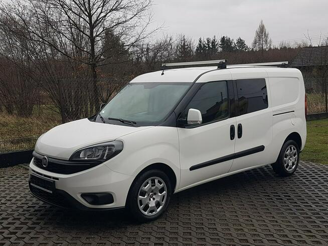 Fiat Doblo MAXI 5 OSÓB DŁUGI KLIMA 6-BIEGÓW I-WŁAŚCICIEL KRAJOWY AC