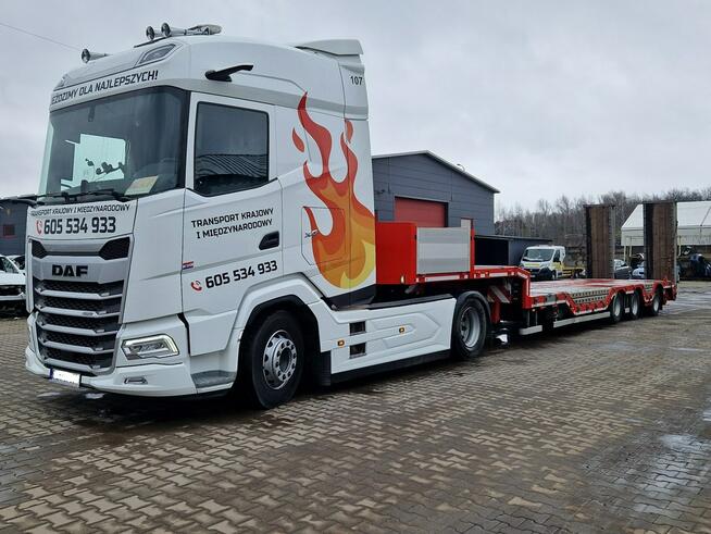 DAF XG 480 CIĄGNIK SIODŁOWY 4x2 ZESTAWA NACZEPA NISKOPODŁOGOWA