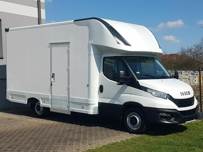 Iveco Daily KONTENER NISKOPODŁOGOWY 4,43x2,23x2,42 SKLEP BAR FOODTRUCK KAMPER AC