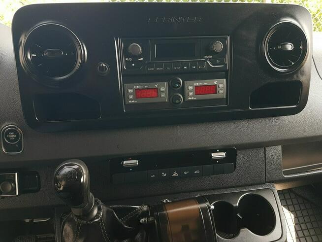 Mercedes Sprinter MAXI CHŁODNIA AGREGAT 2 KOMORY GRZANIE KLIMA IZOTERMA BLASZAK