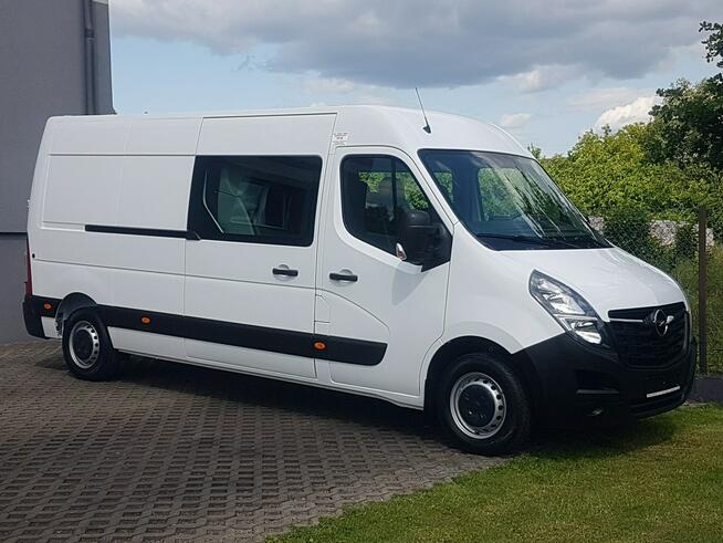 Opel Movano MASTER 7 OSÓB BRYGADÓWKA DŁUGI WYSOKI KLIMA TEMPOMAT KRAJOWY