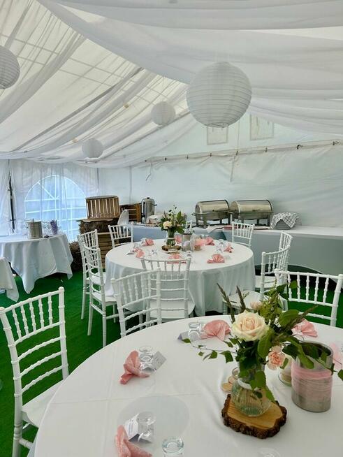 Wypożyczalnia namiotów, stołów, krzeseł, zastawa stołowa