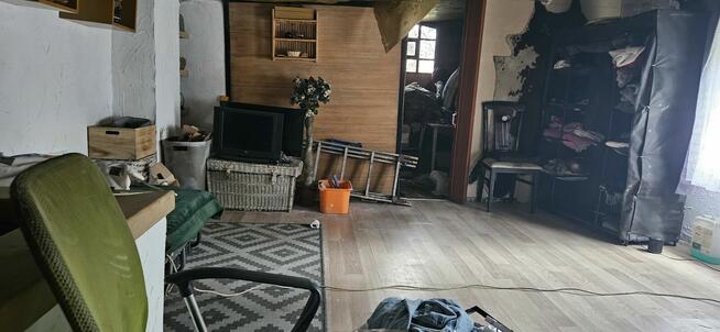 Działka z domkiem 70m2