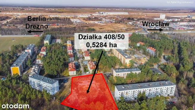 Wynajmę część działki pod paczkomaty, osiedle Szczytnica A4