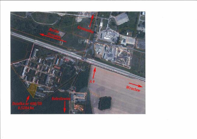 Wynajmę część działki pod paczkomaty, osiedle Szczytnica A4