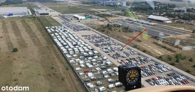 Wybetonowane ogrodzone działki przy A4 od 0,5 ha