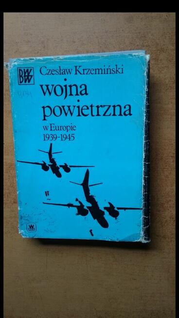 Książka wojna powietrzna w Europie 1939-1945 wojna światowa