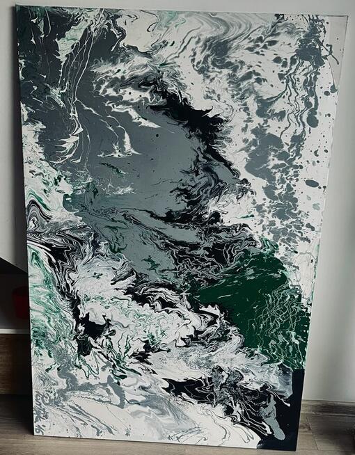 Obraz „ZIELONY WIR”