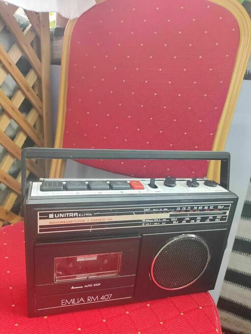 Radiomagnetofon UNITRA Emilia Rm407 Eltra Magnetofon Kasetow