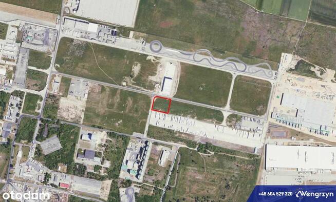 Teren pod stację paliw, stację ładowania pojazdów, przy A4