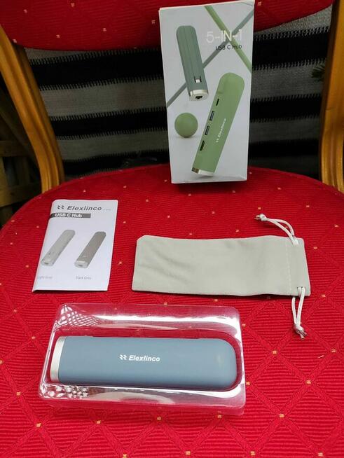 Stacja dokująca USB-C Hub USB3.2 RJ45 HDMI koncentrator