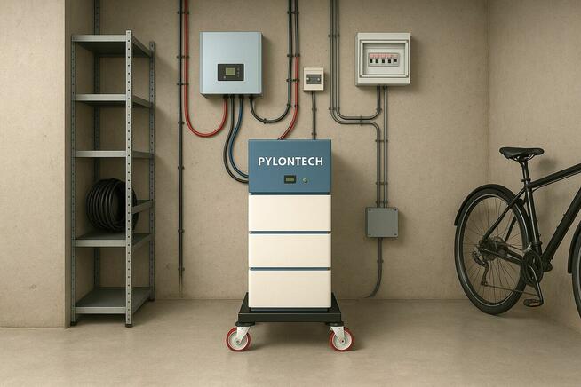 Stelaż stojak magazyn energii solar Pylontech BYD Kon-Tec