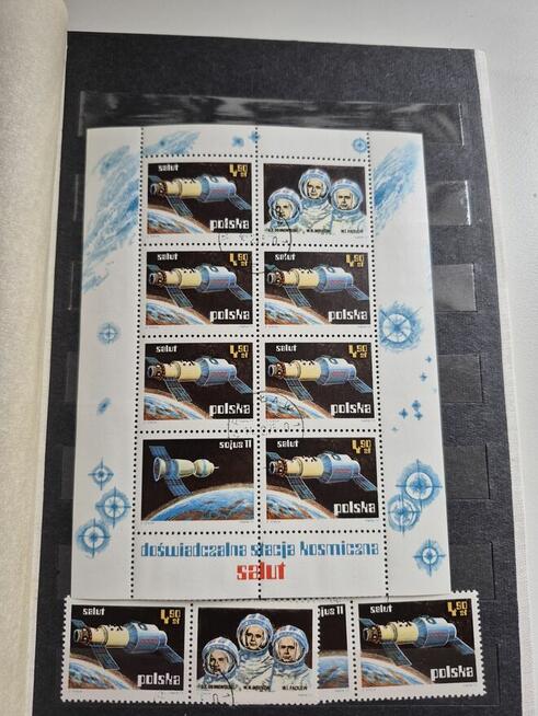 Zestaw klaserow ze znaczkami