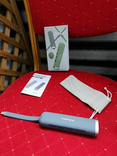 Stacja dokująca USB-C Hub USB3.2 RJ45 HDMI koncentrator