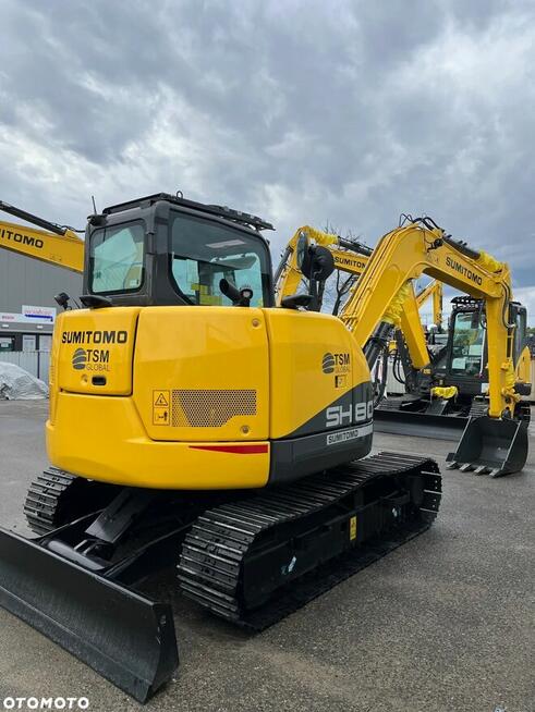 SUMITOMO SH80BS-7 KOPARKA GĄSIENICOWA JAPOŃSKA 9 TON NOWA GW