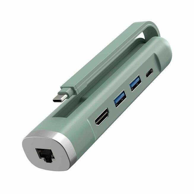 Stacja dokująca USB-C Hub USB3.2 RJ45 HDMI koncentrator