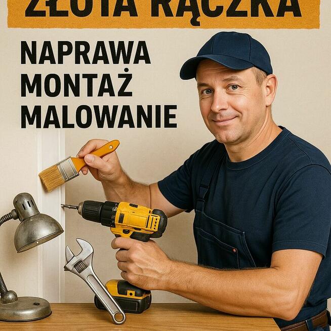 Złota rączka naprawa przedmiotów. Usługi spawania, lakierowa