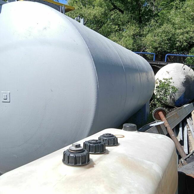 Zbiornik stalowy dwupłaszczowy 30000L 30 m3 30 tys L