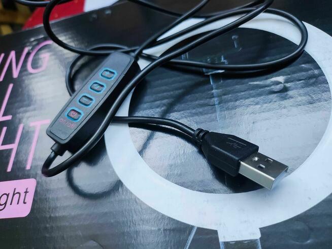 Lampa Pierścieniowa LED Lampka kosmetyczna makijażu paznokci