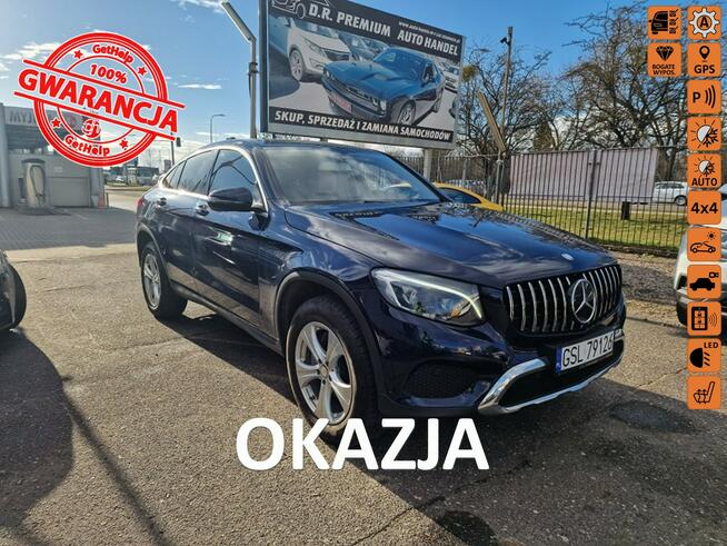 Mercedes GLC 300 2.0Turbo 240 KM Coupe, 4-Matic, Kamera, Bluetooth, Nawigacja, Full LED