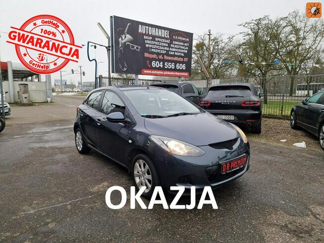 Mazda 2 1.4 Benzyna 84 KM, Klimatyzacja, Alufelgi, Isofix, Dwa Klucze,