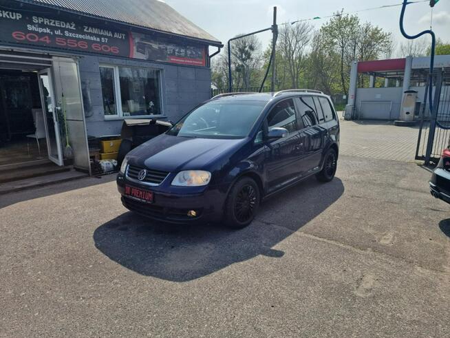 Volkswagen Touran 2.0 TDI 136 KM, Automat DSG, Klimatyzacja, Grzane Fotele, Nawigacja