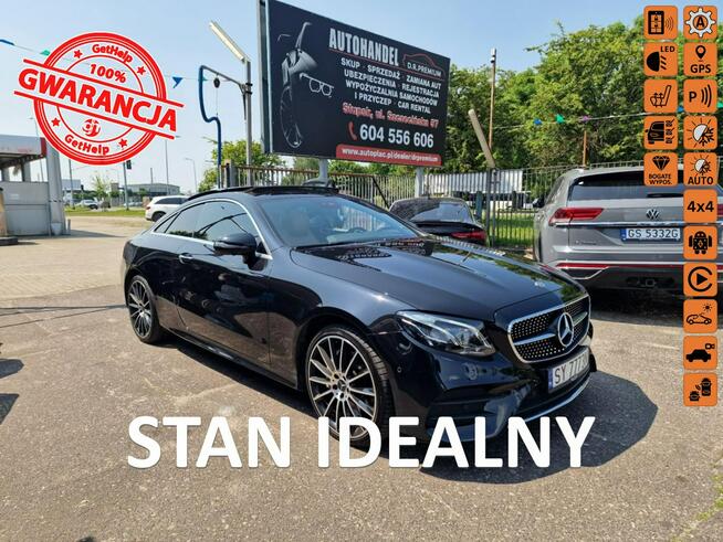 Mercedes E 220 2.2 CDI 194 KM, 4-Matic, Kamery 360, Automat, Full LED, Panorama, Alu