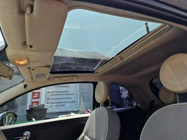 Fiat 500 1.2 Benzyna 69 KM, Klimatyzacja, Panorama, Bluetooth, Alufelgi, Isofix