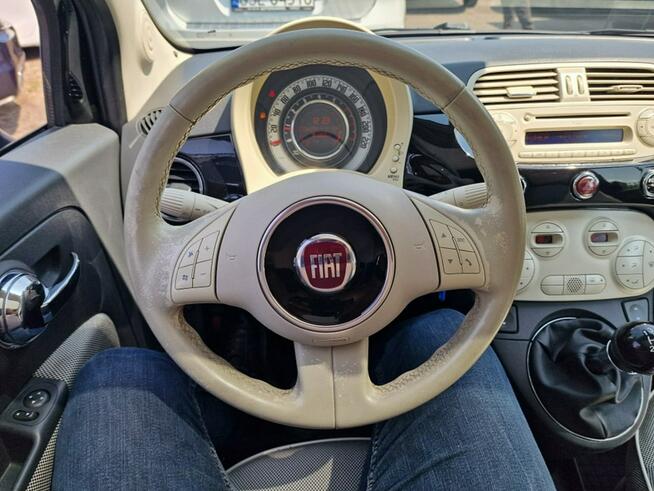 Fiat 500 1.2 Benzyna 69 KM, Klimatyzacja, Panorama, Bluetooth, Alufelgi, Isofix