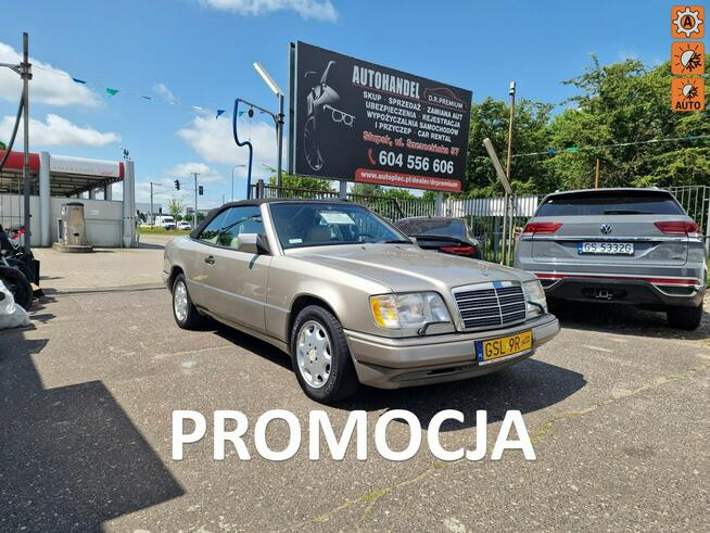 Mercedes E 320 A124 E320 3.2 Benzyna 220 KM, Skóra, Klimatyzacja, Alufelgi, CABRIO