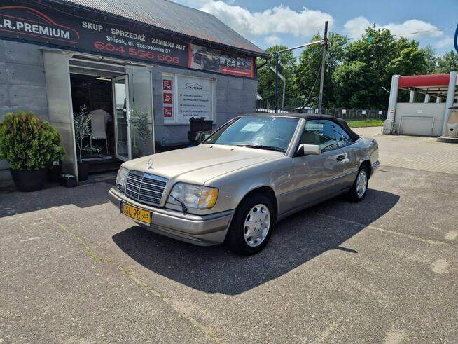 Mercedes E 320 A124 E320 3.2 Benzyna 220 KM, Skóra, Klimatyzacja, Alufelgi, CABRIO