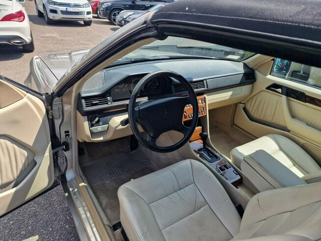 Mercedes E 320 A124 E320 3.2 Benzyna 220 KM, Skóra, Klimatyzacja, Alufelgi, CABRIO