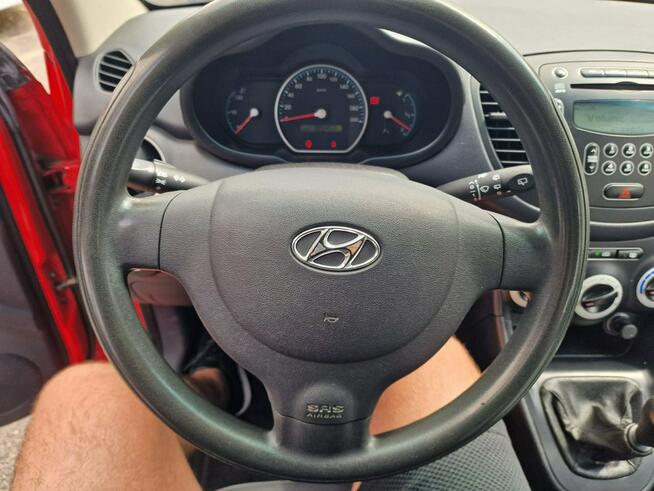 Hyundai i10 1.2 Benzyna 78 KM, Centralny Zamek, Dwa Klucze, Isofix, Gotowy Do Rej.