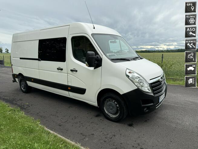 Opel Movano 2.3dci 136KM z NL 138tys.km. Klima Kamera Bezwypadkowy L3H3 Gwarancja