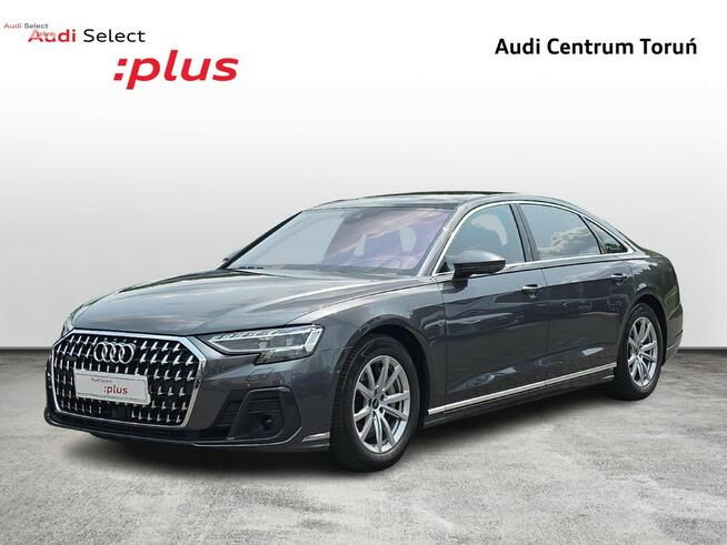 Audi A8 L_Matrix_HeadUp_Skr.Oś_Masaże_Wentylacja_Lodówka_Webasto_Panorama_B&O