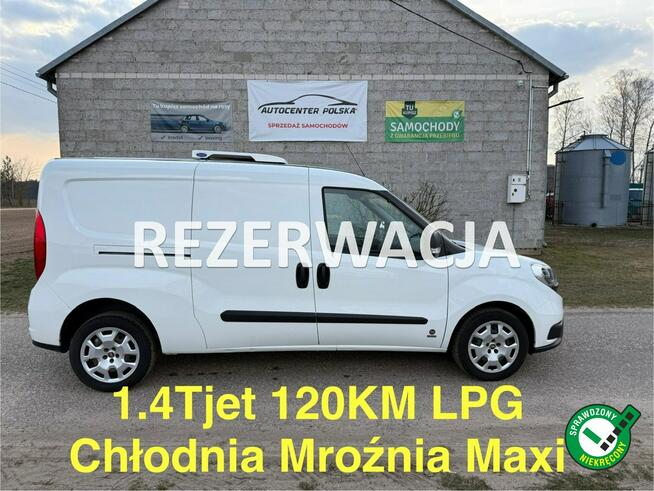 Fiat Doblo Maxi długi 1.4Tjet 120KM Chłodnia    z Nowym LPG