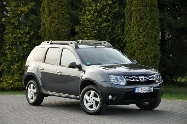 Dacia Duster 1.2i(125KM)*116tyś.km*Kolorowa Navi*Welur*Reling*Parktronik*ALU 16"ASO