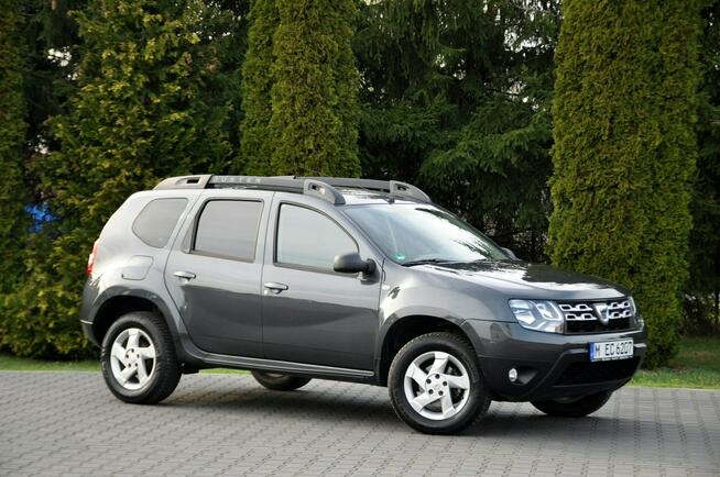Dacia Duster 1.2i(125KM)*116tyś.km*Kolorowa Navi*Welur*Reling*Parktronik*ALU 16"ASO