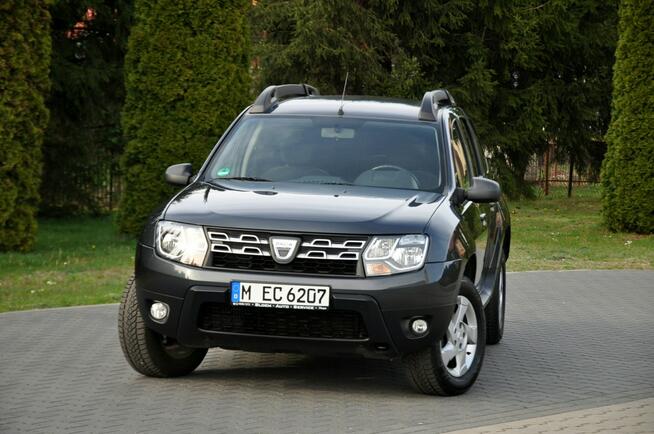 Dacia Duster 1.2i(125KM)*116tyś.km*Kolorowa Navi*Welur*Reling*Parktronik*ALU 16"ASO