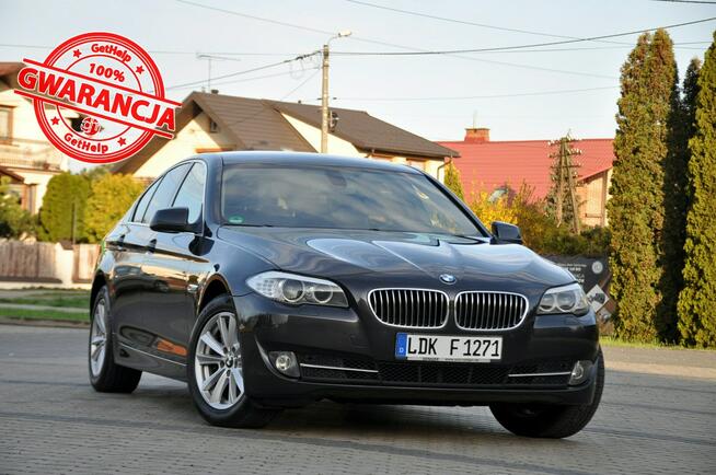 BMW 530 3.0d(258KM)*Bi-Xenon*Ringi*Navi Profesjonal*Skóry*2xParktr.*Alu 17"ASO